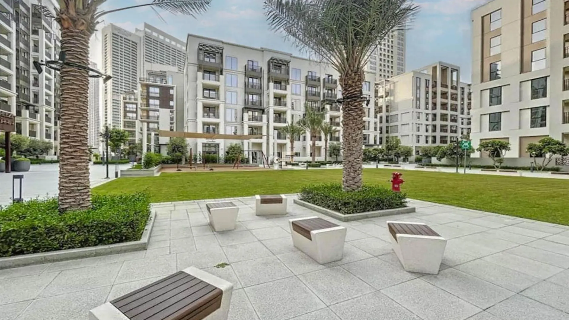 1-Bedroom Apartment In Summer At Creek Beach 두바이
